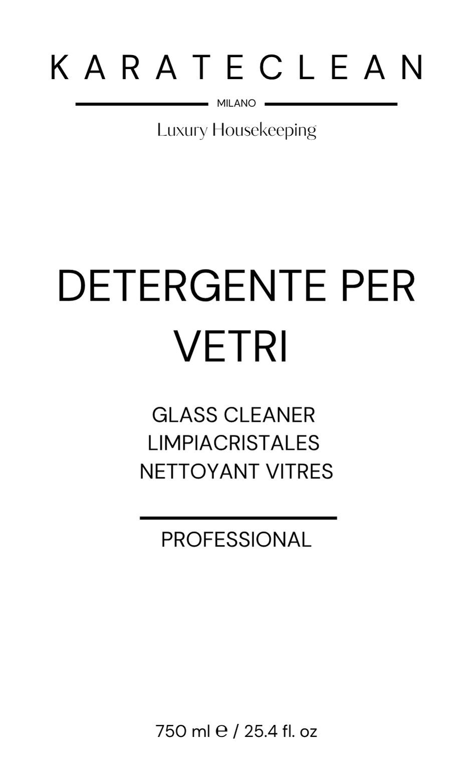 Detergente Vetri